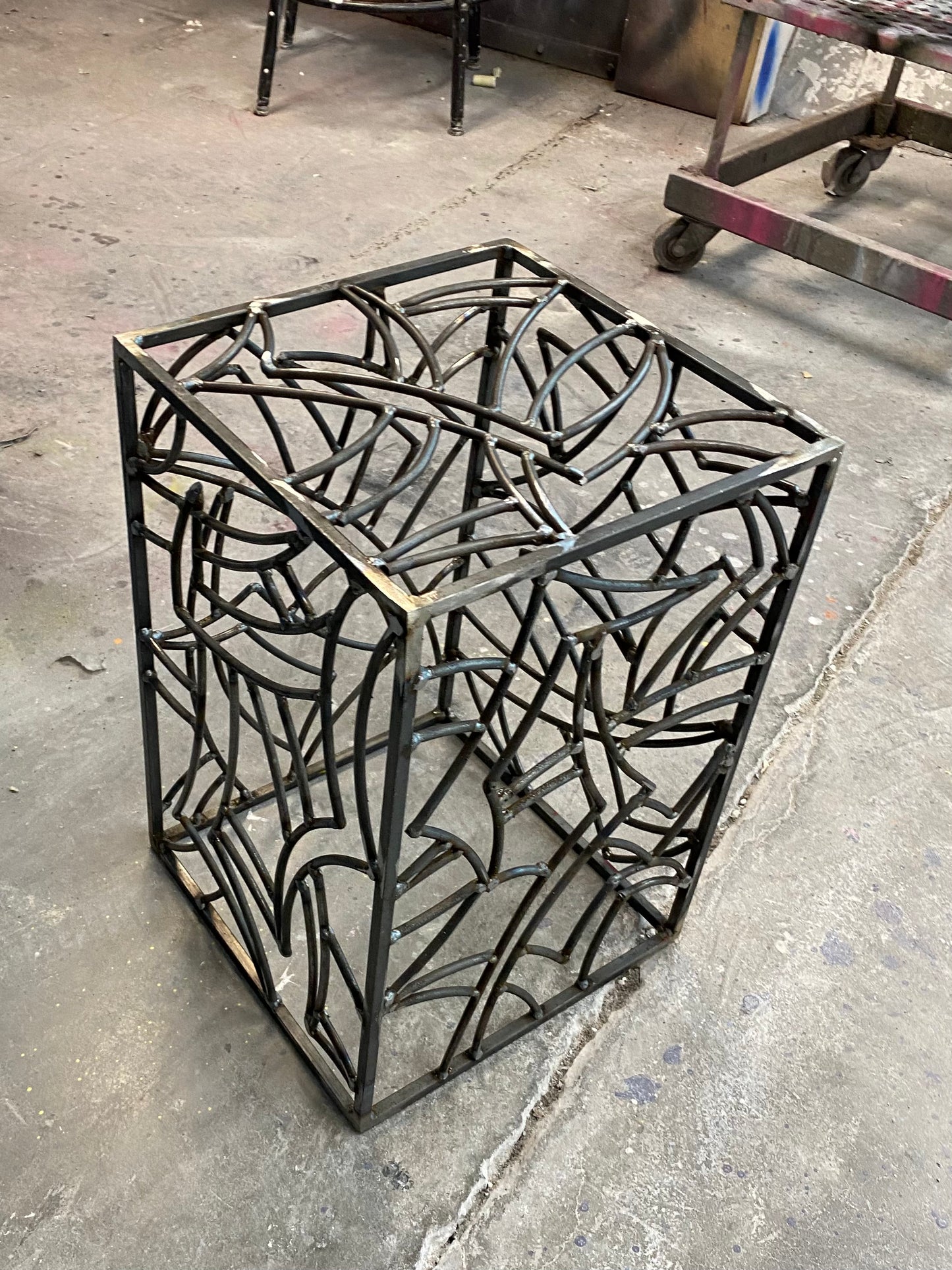 Welded stool/ side table